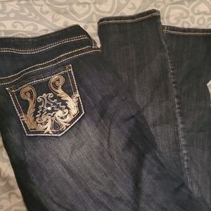 Torrid Skinny detailed back pocket